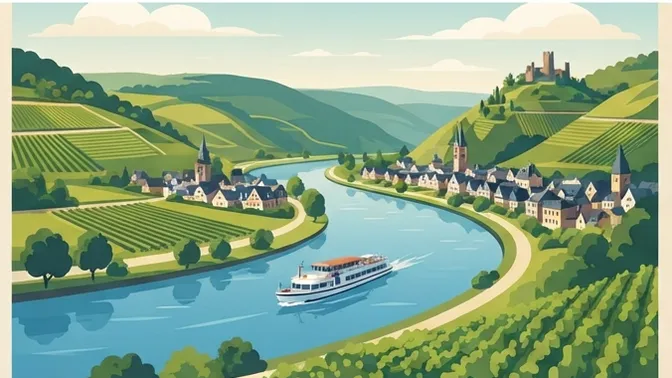 Ausflug nach Zell (Mosel) mit Schifffahrt