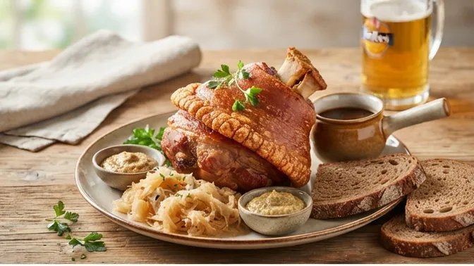 Haxen-Essen beim FK Clausen