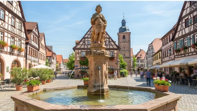 St. Bernhard Brunnen in Clausen wird eingeweiht