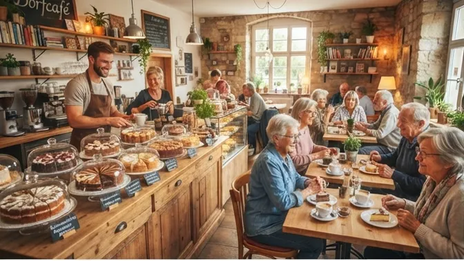 Dorf-Café im Bürgerhaus Stelzenberg