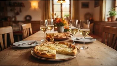 Zwiebelkuchen und neuer Wein beim Landfrauenverein Rodenbach