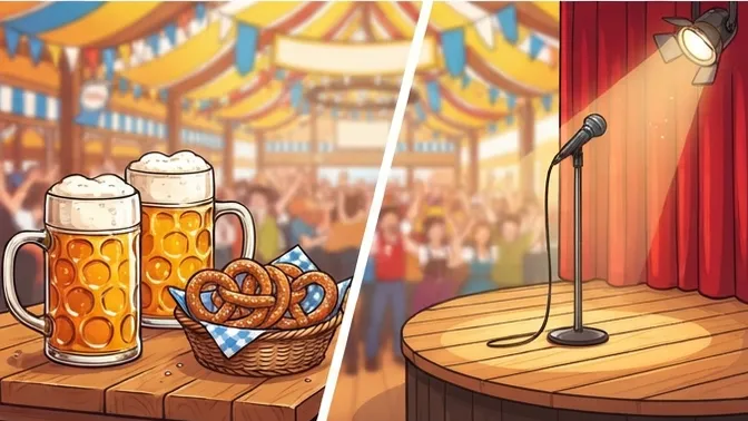 Oktoberfest und Pop up Comedy Abend beim MUV Alsenborn e.V.