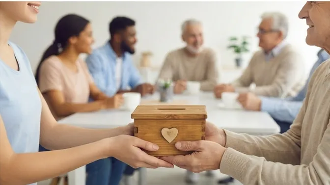 Geburtstagsspende für die Hospizarbeit