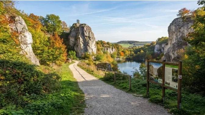 Naturerlebnis auf dem Geopfad Dachsberg am 25. Oktober