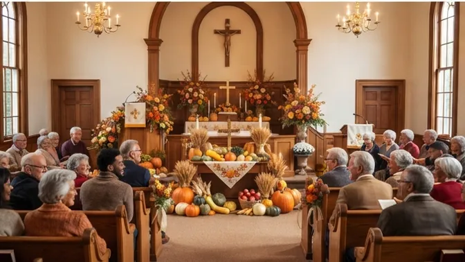 Erntedankgottesdienst in Otterbach und Umgebung