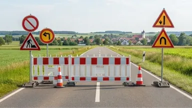 Niedermohr - Sperrung der L 363