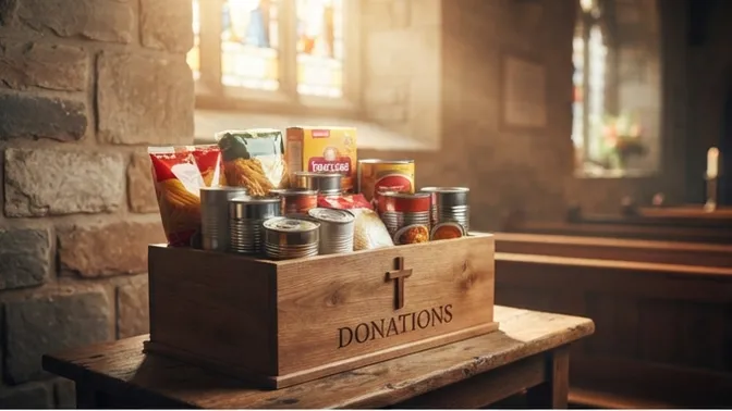 Arbeitskreis Armut Mehlingen: Lebensmittelspenden im Herbst