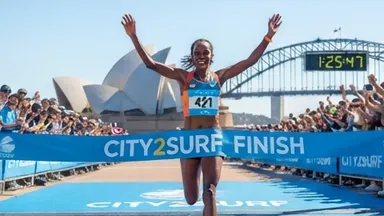 Hans-Joachim Berberich läuft Marathon in Sydney