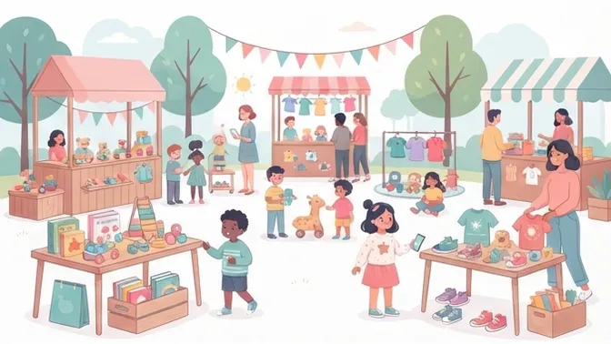 Kindersachen Flohmarkt