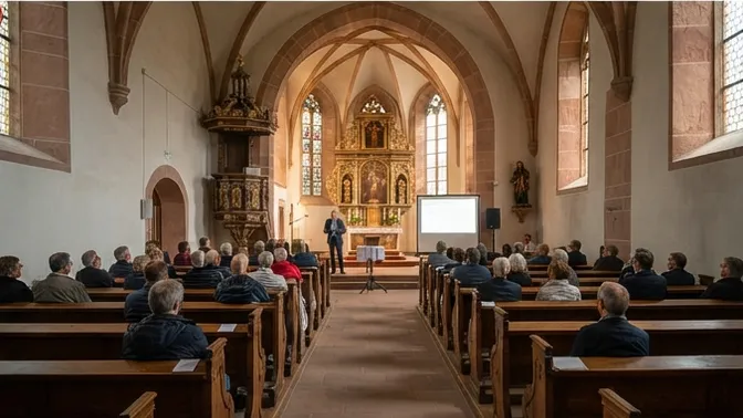 Kirchennachrichten: Vortrag über den Autobahnbau