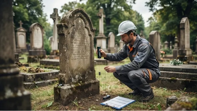 Tod auf dem Friedhof?