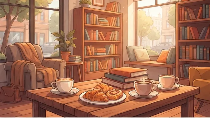 Gemeindebücherei Schopp - Bücherei Café