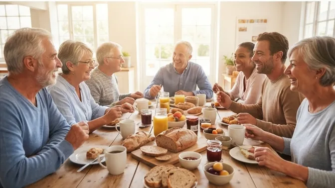 Gemeindefrühstück in Alsenbrück-Langmeil
