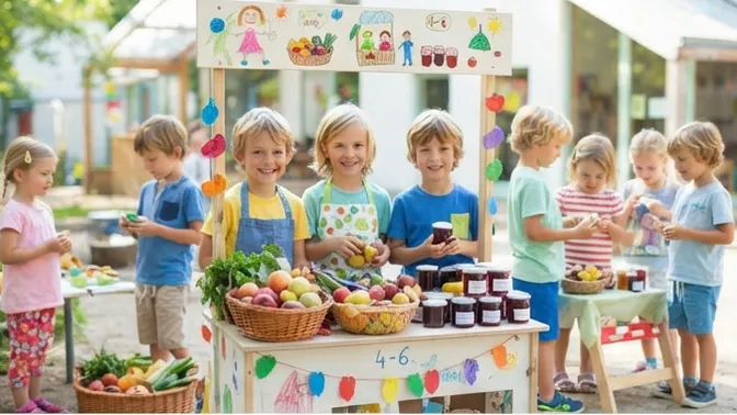 Vom Erdbeerfeld bis zum eigenen Wochenmarkt