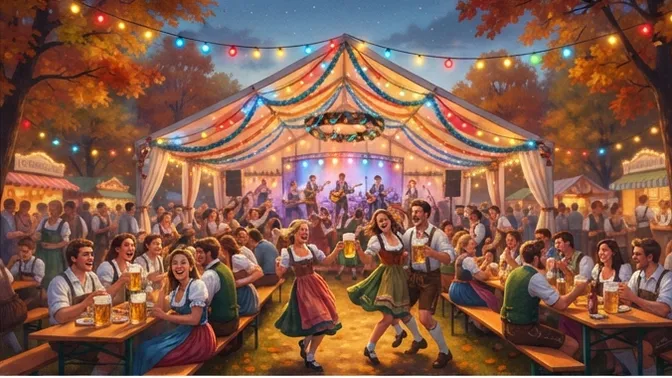 Vorankündigung „Steinwendener Jubiläums-Kerb“ – 20 Jahre Zeltkerwe im Park
