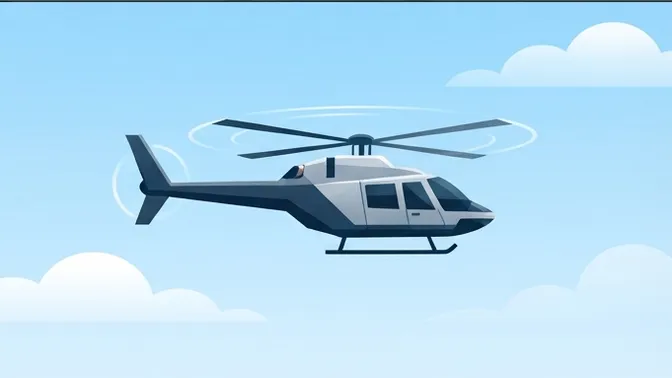 Helikopter-Übungsflüge