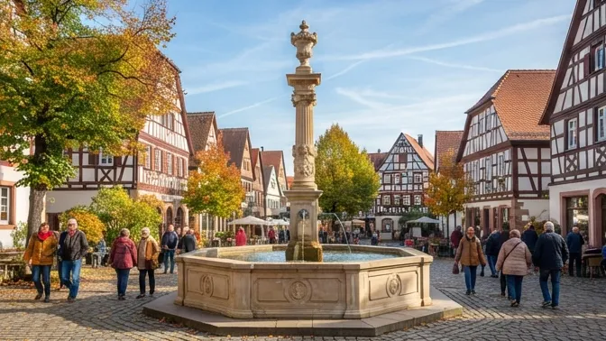Einweihung des St. Bernhard Brunnens