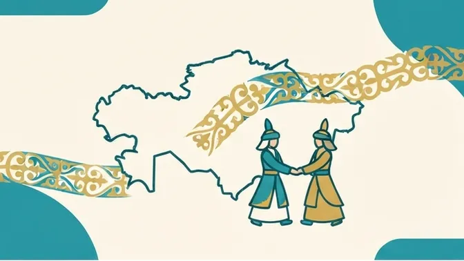 Die Welt zu Hause in Merzalben: Kasachstan