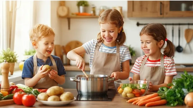 Kinder-Kochkurs mit den Landfrauen