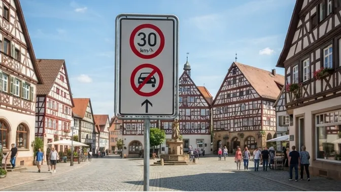Vollzug der Straßenverkehrs-Ordnung (StVO) - Kirchweih 2026 in Oberarnbach