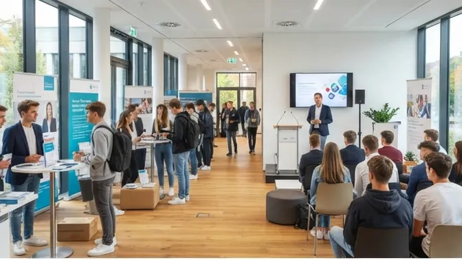 Berufsinformationszentrum: Expertenvorträge und Mini-Messe