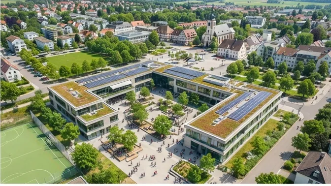 Nahwärmenetz und Schulhöfe in Otterberg fertig!