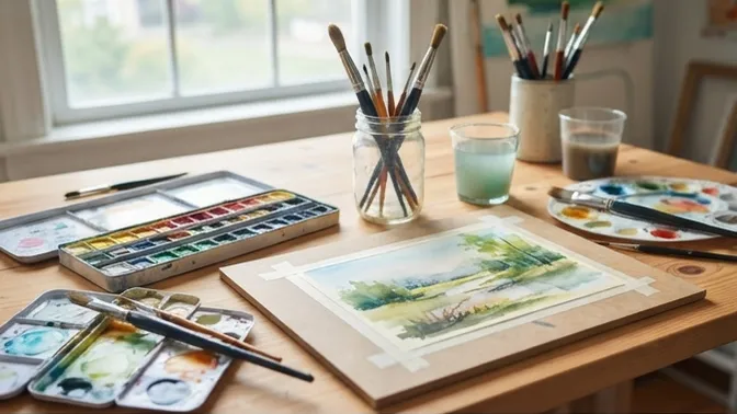 Großer Aquarell-Workshop – dein Wunschmotiv