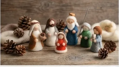 262.21205 – Krippenfiguren Nadelfilzen