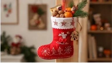 262.21204 – Nikolausstiefel filzen – Kinderfilzkurs