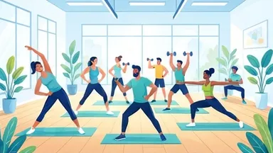 Abteilung Fitness-Kursangebot Gesundheits- und Präventionssport
