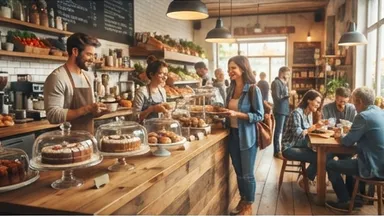 LandCafé am Bauernmarkt in der CCR-Lounge