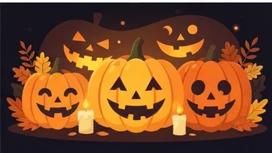 Kürbisschnitzen für Halloween