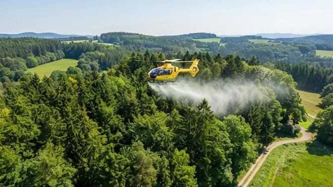 Bodenschutzkalkung im Forstamtsbereich Otterberg