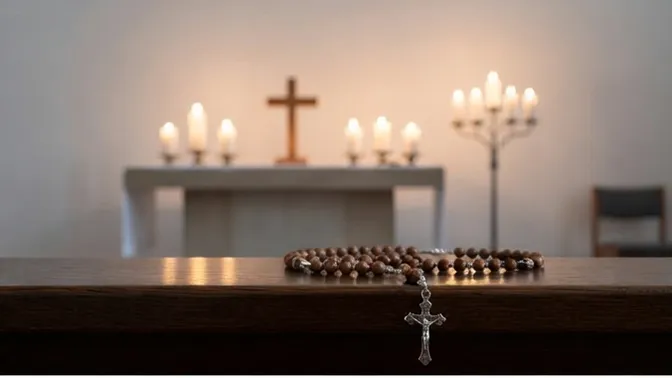 Einladung zu Rosenkranzandachten in Linden