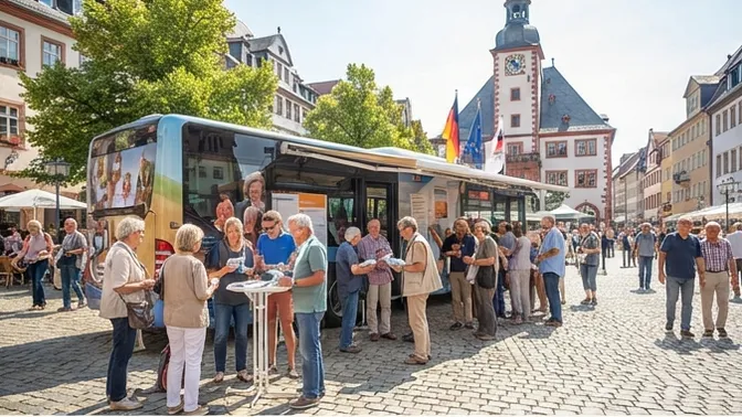 Einladung „SAM on Tour“, unabhängiger Bürgermeisterkandidat Nader Samadi Tehrani in Trippstadt und Hauptstuhl