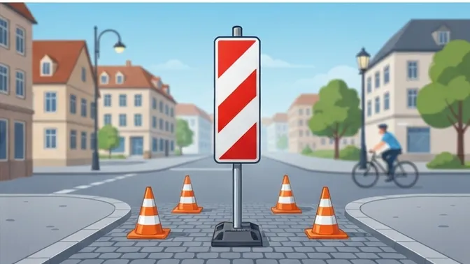 Halbseitige Sperrung im Kreuzungsbereich Spesbacher-/Bösdellstraße