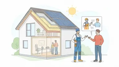 Energiesparende Gebäudedämmung senkt Heizkosten
