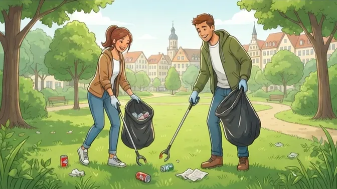 World Cleanup Day in Otterbach