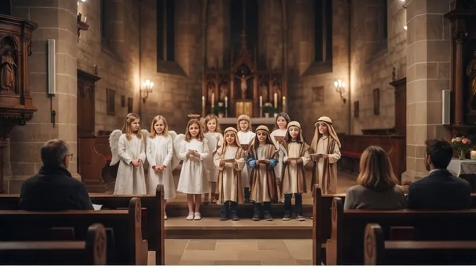 Kinder fürs Krippenspiel 2026 in der Klosterkirche in Enkenbach gesucht