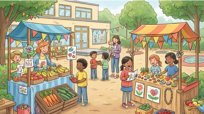 Markttag in der Kita „Arche Noah“ am Mittwoch, 21.10.2026