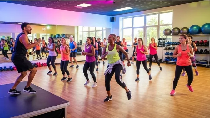 Zumba bei der LLG Landstuhl