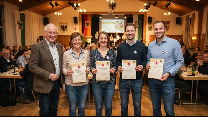 Rückblick Ehrungen Obst- und Gartenbauverein Miesau e.V.