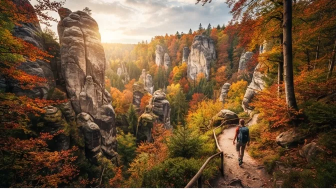 Wanderung bei den Altschlossfelsen mit dem PWV
